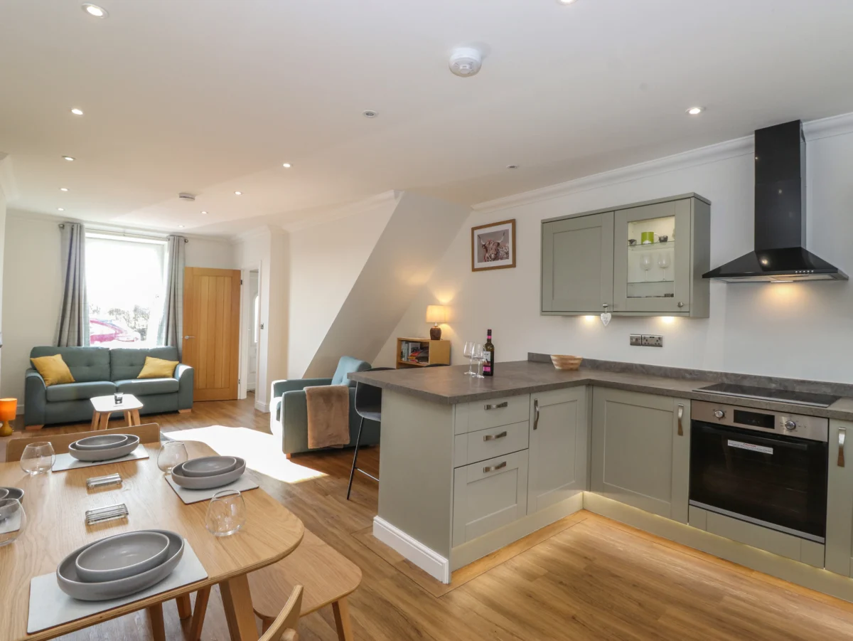 2 South Street, Fletchertown, near Aspatria, Cumbria. Roadside parking. Open-plan. Beautiful views.