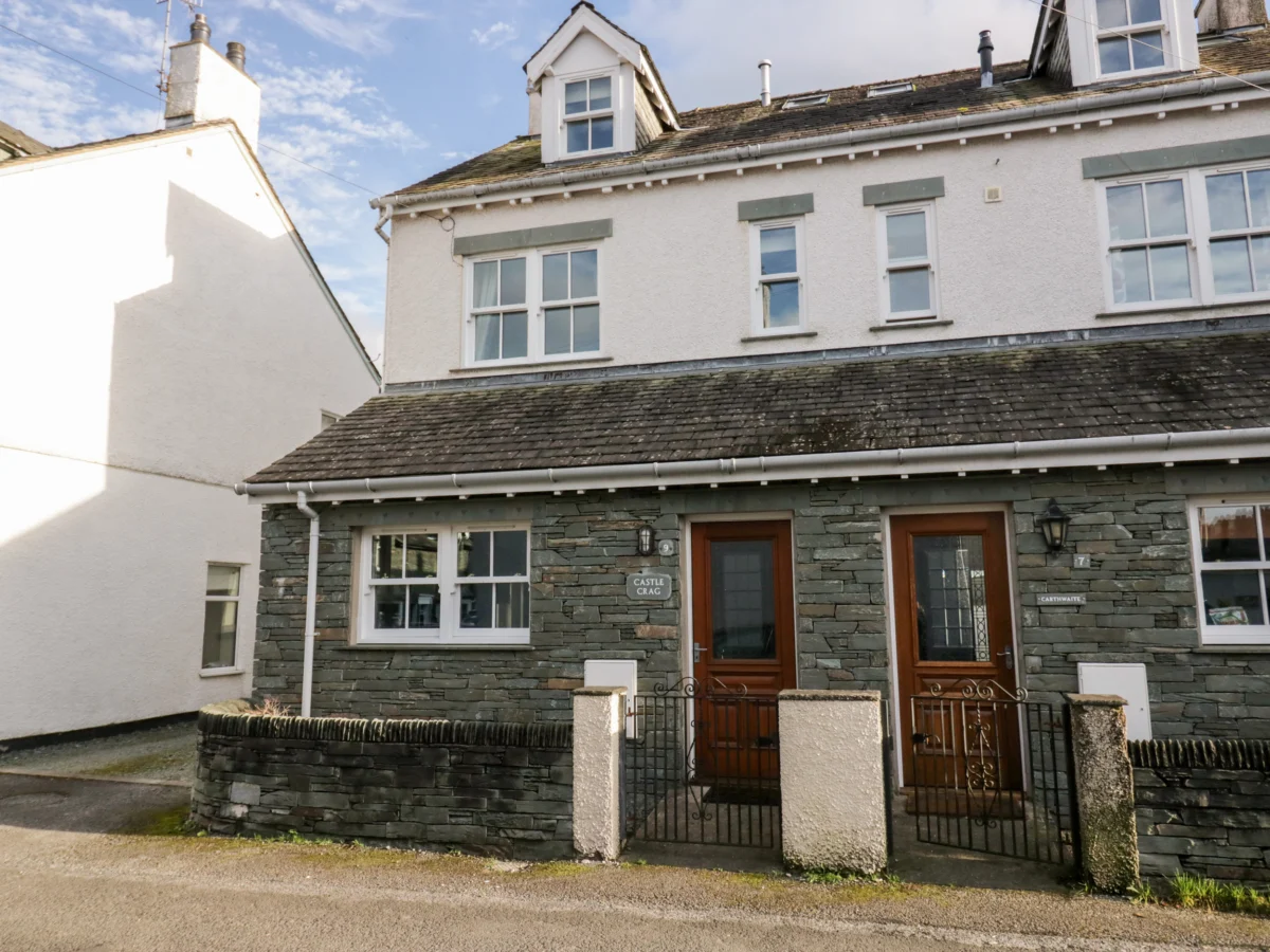 Castle Crag, in Keswick, Cumbria. Three-bedroom home, in Lake District National Park. Rural. Family.